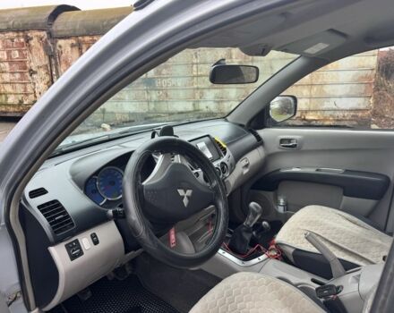 Сірий Міцубісі Л 200, об'ємом двигуна 2.5 л та пробігом 194 тис. км за 11500 $, фото 6 на Automoto.ua