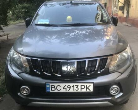 Серый Мицубиси Л 200, объемом двигателя 2.44 л и пробегом 149 тыс. км за 25000 $, фото 1 на Automoto.ua