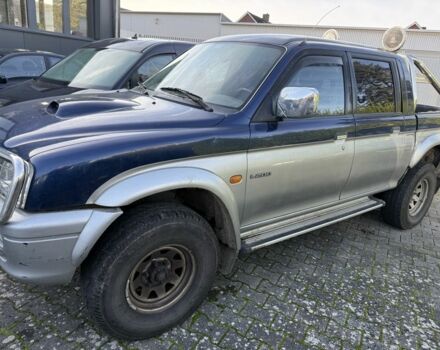 Синий Мицубиси Л 200, объемом двигателя 2.5 л и пробегом 270 тыс. км за 3583 $, фото 5 на Automoto.ua