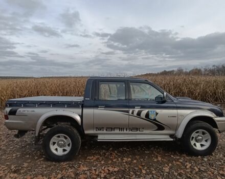 Синій Міцубісі Л 200, об'ємом двигуна 2.5 л та пробігом 276 тис. км за 5300 $, фото 2 на Automoto.ua