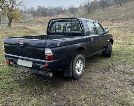 Синій Міцубісі Л 200, об'ємом двигуна 2.5 л та пробігом 321 тис. км за 4455 $, фото 3 на Automoto.ua