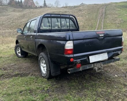 Синій Міцубісі Л 200, об'ємом двигуна 2.5 л та пробігом 321 тис. км за 4455 $, фото 2 на Automoto.ua