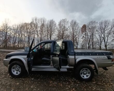 Синій Міцубісі Л 200, об'ємом двигуна 2.5 л та пробігом 276 тис. км за 5300 $, фото 1 на Automoto.ua