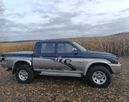 Синій Міцубісі Л 200, об'ємом двигуна 2.5 л та пробігом 276 тис. км за 5300 $, фото 14 на Automoto.ua