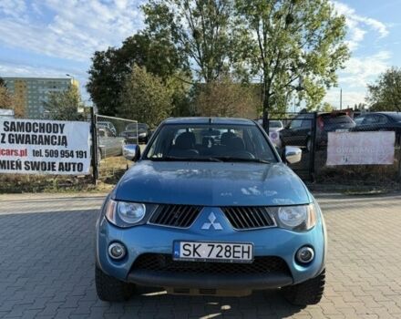 Синий Мицубиси Л 200, объемом двигателя 2.5 л и пробегом 280 тыс. км за 4100 $, фото 3 на Automoto.ua