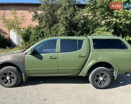 Синій Міцубісі Л 200, об'ємом двигуна 2.48 л та пробігом 466 тис. км за 8900 $, фото 1 на Automoto.ua