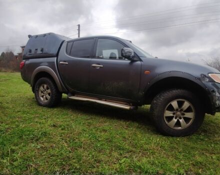 Синій Міцубісі Л 200, об'ємом двигуна 2.5 л та пробігом 190 тис. км за 5900 $, фото 1 на Automoto.ua