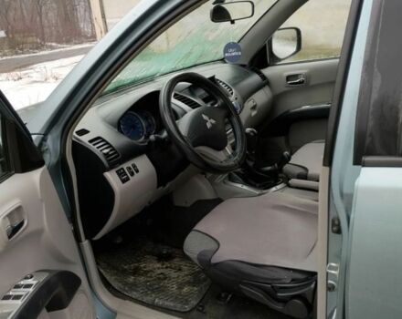 Синий Мицубиси Л 200, объемом двигателя 2.5 л и пробегом 260 тыс. км за 3800 $, фото 7 на Automoto.ua