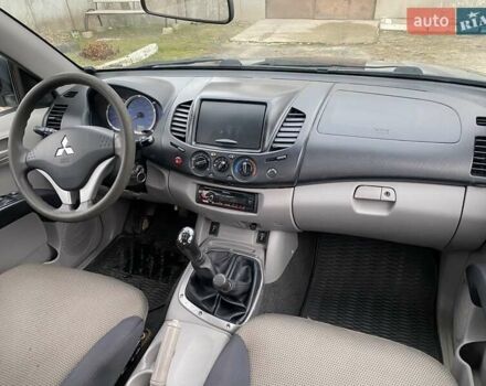 Синий Мицубиси Л 200, объемом двигателя 2.5 л и пробегом 291 тыс. км за 8200 $, фото 8 на Automoto.ua