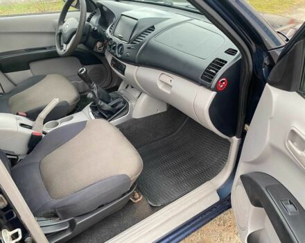 Синий Мицубиси Л 200, объемом двигателя 2.5 л и пробегом 291 тыс. км за 8200 $, фото 11 на Automoto.ua