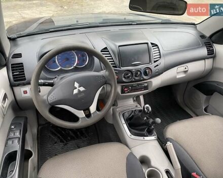 Синий Мицубиси Л 200, объемом двигателя 2.5 л и пробегом 291 тыс. км за 8200 $, фото 9 на Automoto.ua