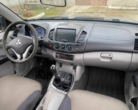 Синий Мицубиси Л 200, объемом двигателя 2.5 л и пробегом 291 тыс. км за 8200 $, фото 8 на Automoto.ua