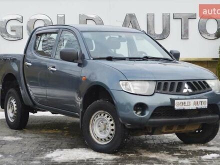 Синій Міцубісі Л 200, об'ємом двигуна 2.48 л та пробігом 106 тис. км за 13900 $, фото 1 на Automoto.ua