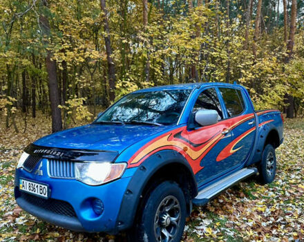 Міцубісі Л 200 2008 у Києві на Automoto.ua Синій Міцубісі Л 200, об'ємом двигуна 2.48 л та пробігом 282 тис. км за 11300 $, фото 1 на Automoto.ua