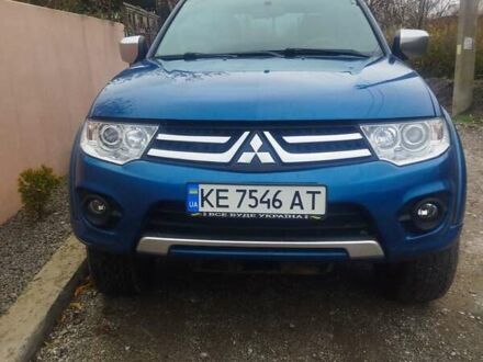 Синий Мицубиси Л 200, объемом двигателя 2.48 л и пробегом 322 тыс. км за 10500 $, фото 1 на Automoto.ua