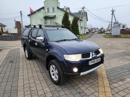 Синий Мицубиси Л 200, объемом двигателя 2.5 л и пробегом 131 тыс. км за 8724 $, фото 1 на Automoto.ua