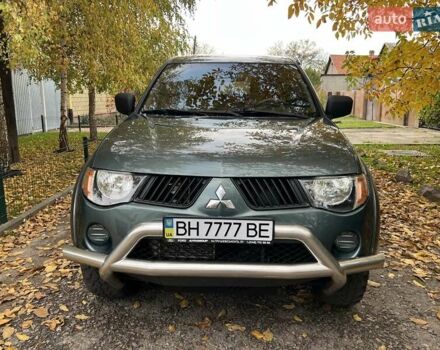 Мицубиси Л 200 2007 в Одессе на Automoto.ua Зеленый Мицубиси Л 200, объемом двигателя 2.5 л и пробегом 132 тыс. км за 12500 $, фото 1 на Automoto.ua