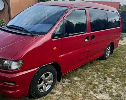 Червоний Міцубісі Л 400, об'ємом двигуна 2.48 л та пробігом 256 тис. км за 3700 $, фото 2 на Automoto.ua