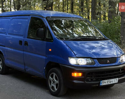 Синий Мицубиси Л 400, объемом двигателя 2.48 л и пробегом 347 тыс. км за 3800 $, фото 2 на Automoto.ua