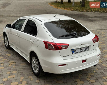 Мицубиси Лансер 2010 в Броварах на Automoto.ua Белый Мицубиси Лансер, объемом двигателя 1.8 л и пробегом 160 тыс. км за 7600 $, фото 3 на Automoto.ua