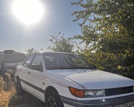 Білий Міцубісі Lancer, об'ємом двигуна 1.8 л та пробігом 350 тис. км за 2100 $, фото 1 на Automoto.ua