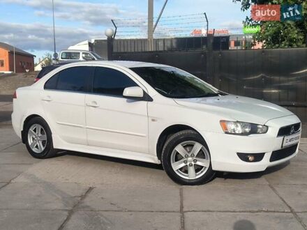 Мицубиси Лансер 2008 в Киеве на Automoto.ua Белый Мицубиси Лансер, объемом двигателя 2 л и пробегом 170 тыс. км за 7490 $, фото 1 на Automoto.ua