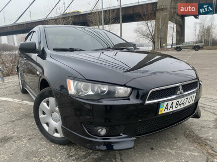 Чорний Міцубісі Lancer, об'ємом двигуна 2 л та пробігом 183 тис. км за 8300 $, фото 1 на Automoto.ua