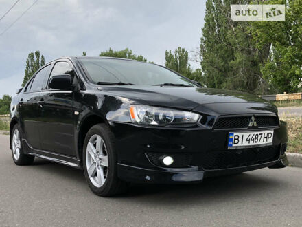 Чорний Міцубісі Lancer, об'ємом двигуна 2 л та пробігом 185 тис. км за 6950 $, фото 1 на Automoto.ua