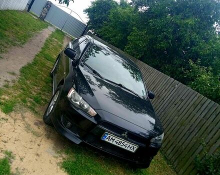 Чорний Міцубісі Lancer, об'ємом двигуна 2 л та пробігом 202 тис. км за 6000 $, фото 1 на Automoto.ua