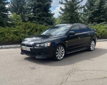 Чорний Міцубісі Lancer, об'ємом двигуна 2 л та пробігом 200 тис. км за 5000 $, фото 1 на Automoto.ua