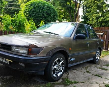Коричневий Міцубісі Lancer, об'ємом двигуна 1.5 л та пробігом 608 тис. км за 900 $, фото 2 на Automoto.ua