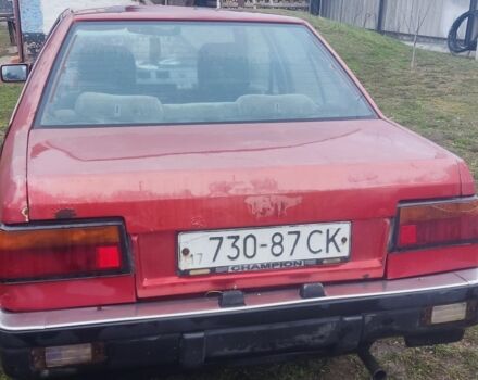 Мицубиси Лансер 1986 в Лубнах на Automoto.ua Красный Мицубиси Лансер, объемом двигателя 0 л и пробегом 460 тыс. км за 286 $, фото 3 на Automoto.ua