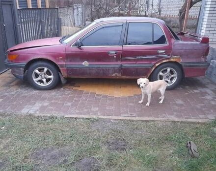 Червоний Міцубісі Lancer, об'ємом двигуна 1.47 л та пробігом 556 тис. км за 1200 $, фото 4 на Automoto.ua