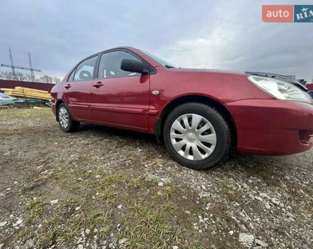 Красный Мицубиси Лансер, объемом двигателя 1.58 л и пробегом 280 тыс. км за 3250 $, фото 1 на Automoto.ua