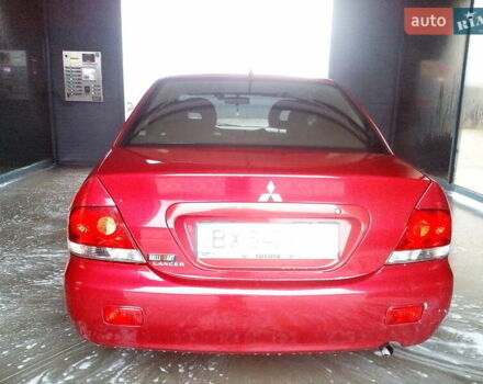 Червоний Міцубісі Lancer, об'ємом двигуна 1.6 л та пробігом 242 тис. км за 5100 $, фото 5 на Automoto.ua