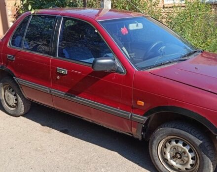 Червоний Міцубісі Lancer, об'ємом двигуна 1.5 л та пробігом 400 тис. км за 850 $, фото 1 на Automoto.ua