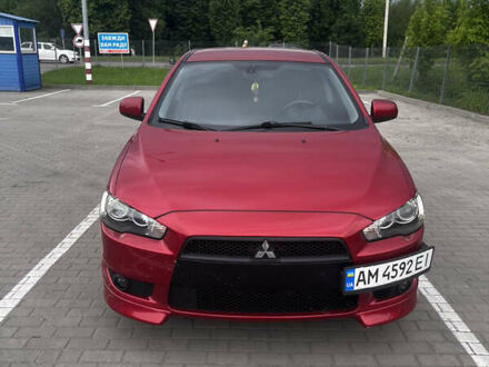 Мицубиси Лансер 2007 в Дубно на Automoto.ua Красный Мицубиси Лансер, объемом двигателя 2 л и пробегом 224 тыс. км за 7400 $, фото 1 на Automoto.ua
