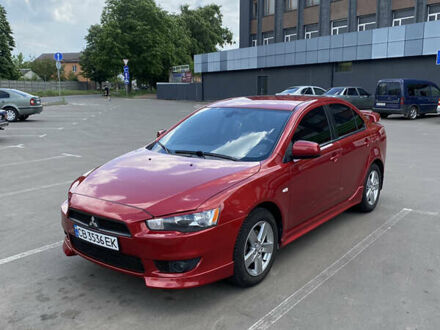 Мицубиси Лансер 2008 в Прилуках на Automoto.ua Красный Мицубиси Лансер, объемом двигателя 2 л и пробегом 235 тыс. км за 7300 $, фото 1 на Automoto.ua