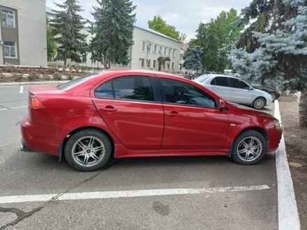 Мицубиси Лансер 2008 в Одессе на Automoto.ua Красный Мицубиси Лансер, объемом двигателя 2 л и пробегом 190 тыс. км за 6800 $, фото 1 на Automoto.ua