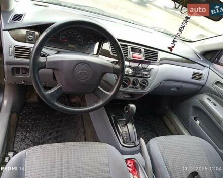 Сірий Міцубісі Lancer, об'ємом двигуна 2 л та пробігом 212 тис. км за 3333 $, фото 10 на Automoto.ua