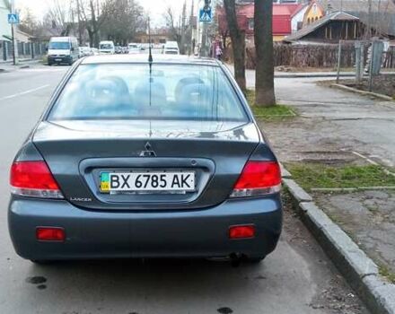 Міцубісі Lancer 2007 у Хмельницькому на Automoto.ua Сірий Міцубісі Lancer, об'ємом двигуна 1.58 л та пробігом 143 тис. км за 4100 $, фото 2 на Automoto.ua