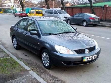 Мицубиси Лансер 2007 в Хмельницком на Automoto.ua Серый Мицубиси Лансер, объемом двигателя 1.58 л и пробегом 143 тыс. км за 4100 $, фото 1 на Automoto.ua