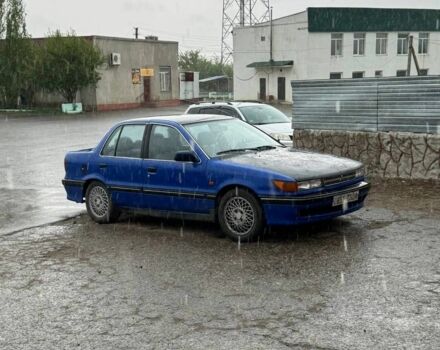 Синій Міцубісі Lancer, об'ємом двигуна 2 л та пробігом 37 тис. км за 850 $, фото 1 на Automoto.ua