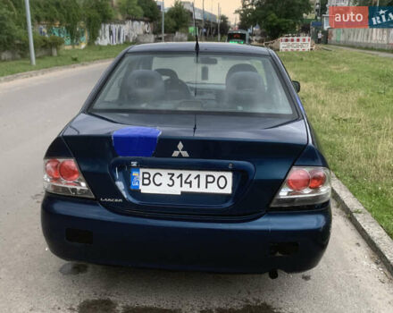 Мицубиси Лансер 2006 в Львове на Automoto.ua Синий Мицубиси Лансер, объемом двигателя 1.58 л и пробегом 420 тыс. км за 2900 $, фото 8 на Automoto.ua