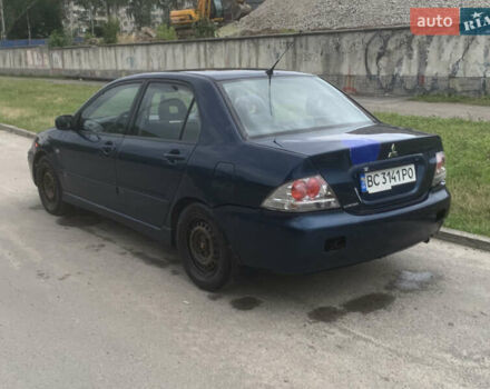 Мицубиси Лансер 2006 в Львове на Automoto.ua Синий Мицубиси Лансер, объемом двигателя 1.58 л и пробегом 420 тыс. км за 2900 $, фото 5 на Automoto.ua