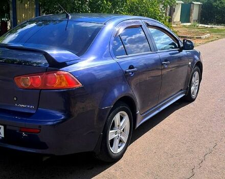 Мицубиси Лансер 2008 в Черноморске (Ильичевске) на Automoto.ua Синий Мицубиси Лансер, объемом двигателя 2 л и пробегом 242 тыс. км за 5300 $, фото 5 на Automoto.ua
