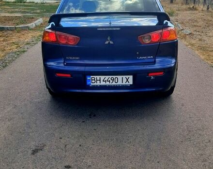 Мицубиси Лансер 2008 в Черноморске (Ильичевске) на Automoto.ua Синий Мицубиси Лансер, объемом двигателя 2 л и пробегом 242 тыс. км за 5300 $, фото 4 на Automoto.ua