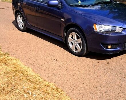 Мицубиси Лансер 2008 в Черноморске (Ильичевске) на Automoto.ua Синий Мицубиси Лансер, объемом двигателя 2 л и пробегом 242 тыс. км за 5300 $, фото 1 на Automoto.ua