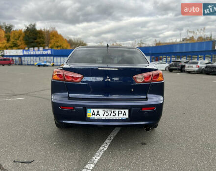 Мицубиси Лансер 2008 в Киеве на Automoto.ua Синий Мицубиси Лансер, объемом двигателя 2 л и пробегом 265 тыс. км за 6200 $, фото 4 на Automoto.ua