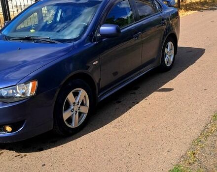 Мицубиси Лансер 2008 в Черноморске (Ильичевске) на Automoto.ua Синий Мицубиси Лансер, объемом двигателя 2 л и пробегом 242 тыс. км за 5300 $, фото 2 на Automoto.ua